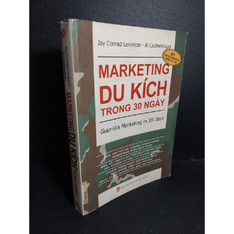 Marketing du kích trong 30 ngày mới 80% bẩn nhẹ 2007 HCM1001 Jay Conrad Levinson & Ai Lautenslager MARKETING KINH DOANH 380422