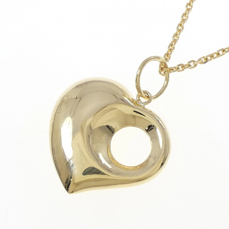 K18YG Dây chuyền hình trái tim - Hàng hiệu Authentic 858184