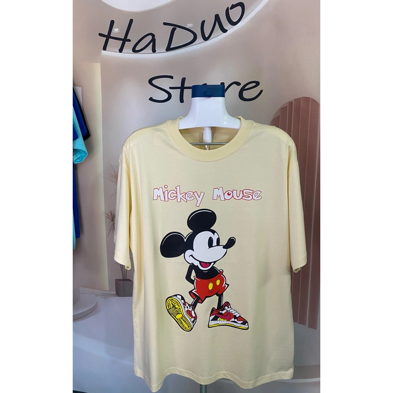 Áo Thun Oversize-Local Brand-Form rộng-full màu-new-In+Trơn 461100