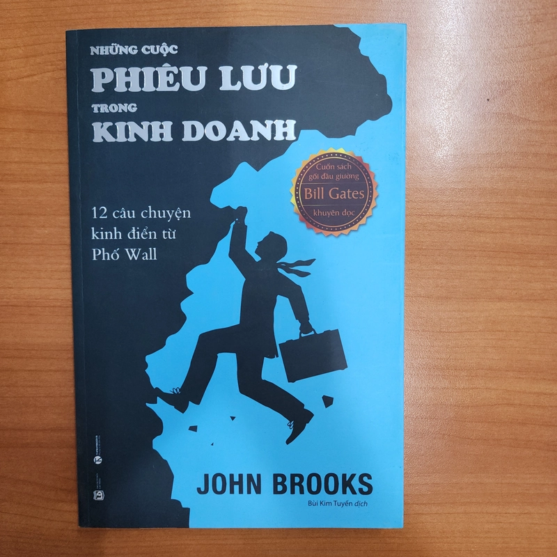 Sách Những cuộc phiêu lưu trong kinh doanh của John Brooks mới 90% 531618