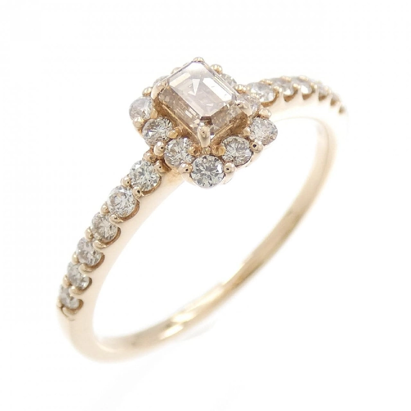 【Sản phẩm mới】Nhẫn kim cương K18PG 0.55CT 670944