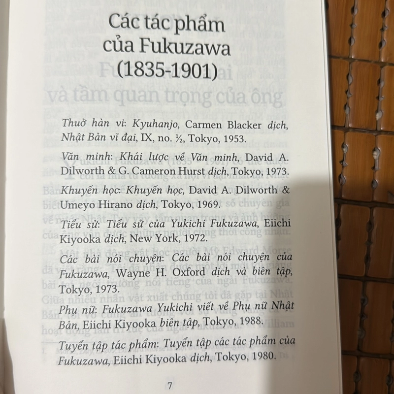 Fukuzawa Yukichi và công cuộc kiến thiết thế giới hiện đại 522341