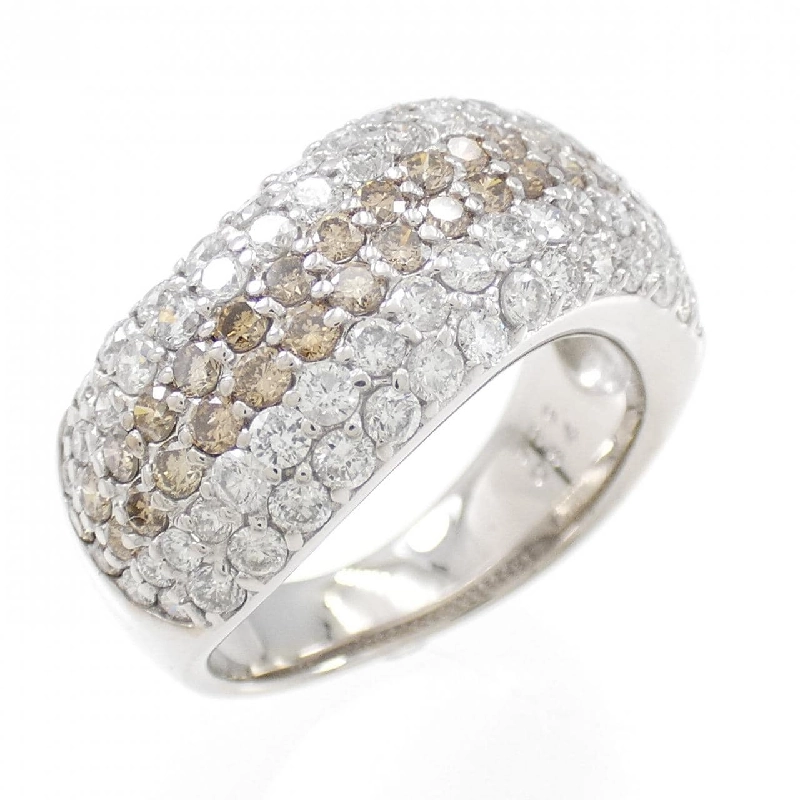 Nhẫn kim cương K18WG 1.29CT 672448