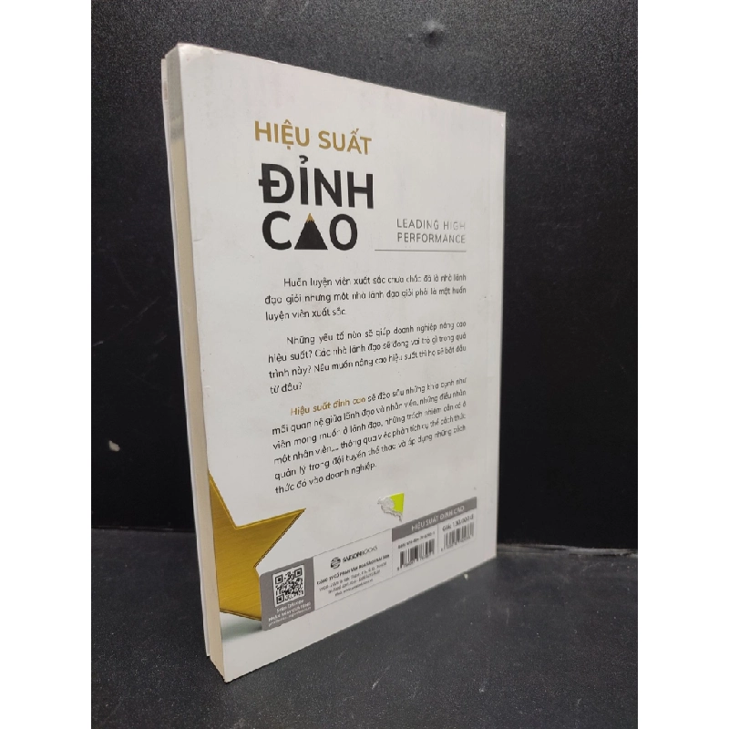 [Phiên Chợ Sách Cũ] Hiệu suất đỉnh cao - Áp dụng thành công trong huấn luyện thể thao để nâng cao hiệu quả doanh nghiệp năm 2021 2303 418011