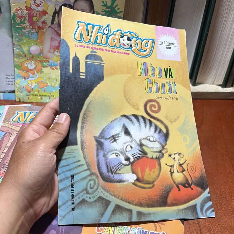 [Sưu Tầm, Nhiều Tranh Ảnh Đẹp] - II Báo Nhi Đồng - 8 Cuốn (2004•2005) 930707