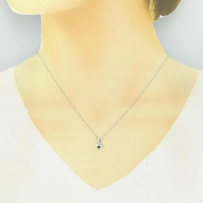 PT900/PT850 Sapphire Necklace - Hàng hiệu Authentic 862501