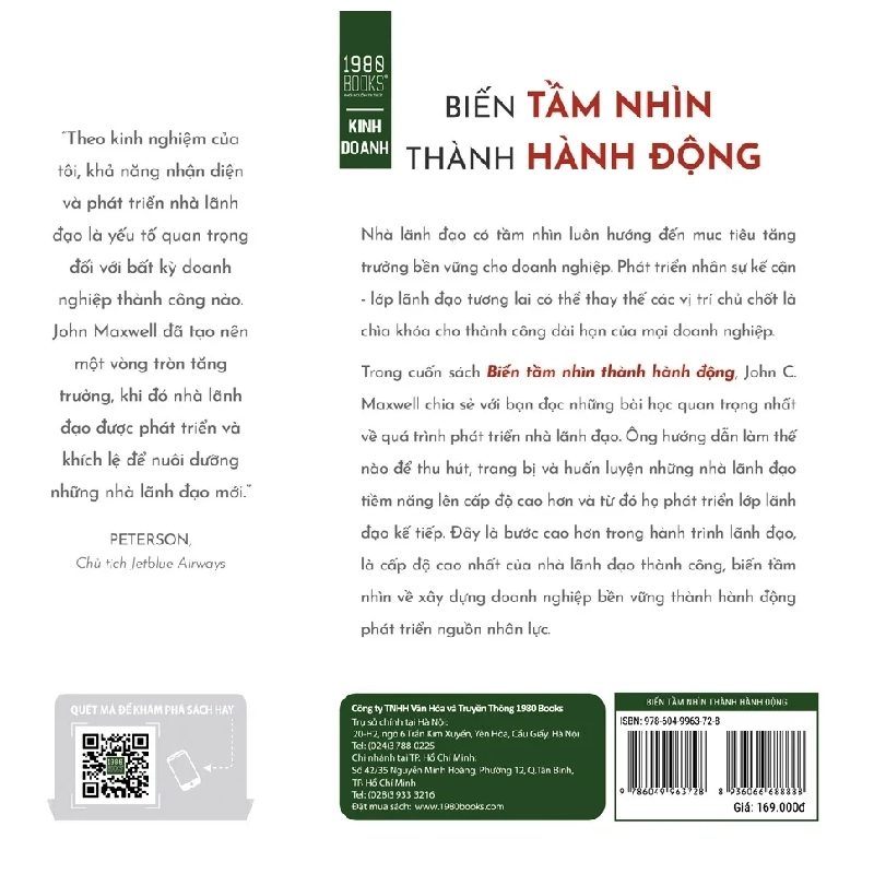 Biến Tầm Nhìn Thành Hành Động - John C. Maxwell 281705