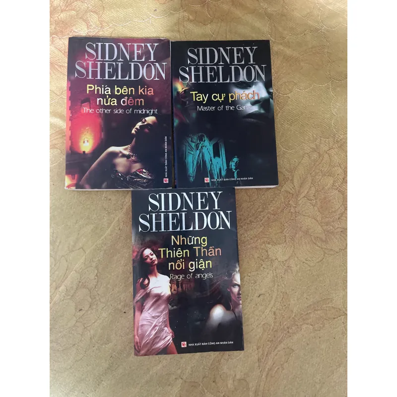 COMBO SIDNEY SHELDON 3 cuốn PHÍA BÊN KIA NỬA ĐÊM-NHỮNG THIÊN THẦN NỔI GIẬN-TAY CỰ PHÁCH 724713
