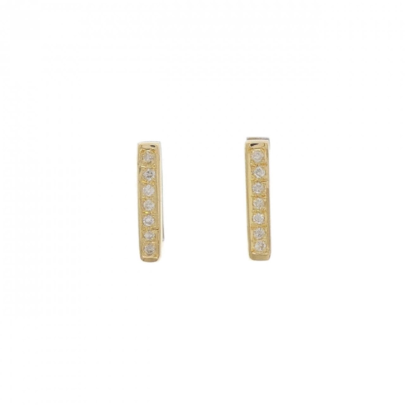 K18YG/PT900 Bông tai kim cương 0.14CT - Hàng hiệu Chính hãng 868904