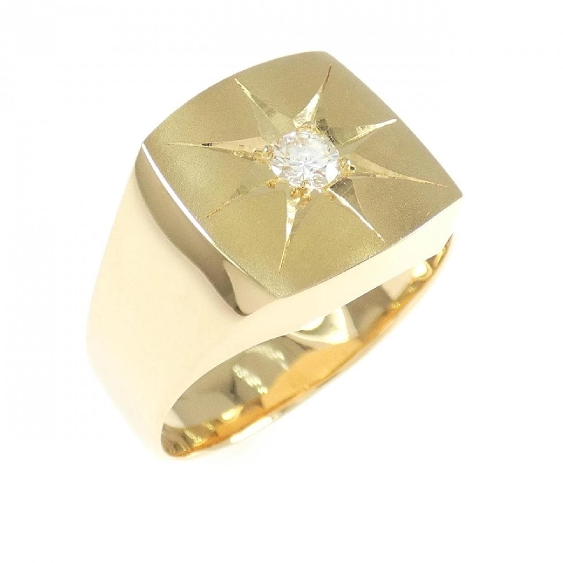 Nhẫn kim cương 750YG 0.13CT - Hàng hiệu Authentic 848393