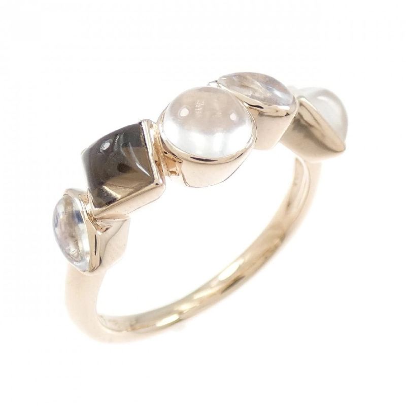 K18PG Nhẫn Đá Mặt Trăng - Hàng hiệu Chính hãng 851400