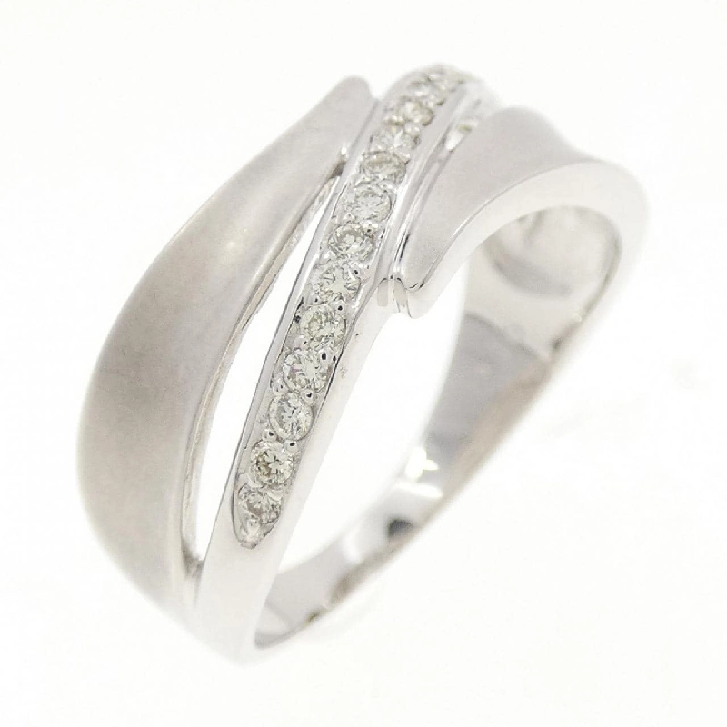 Nhẫn kim cương K18WG 0.16CT 667798