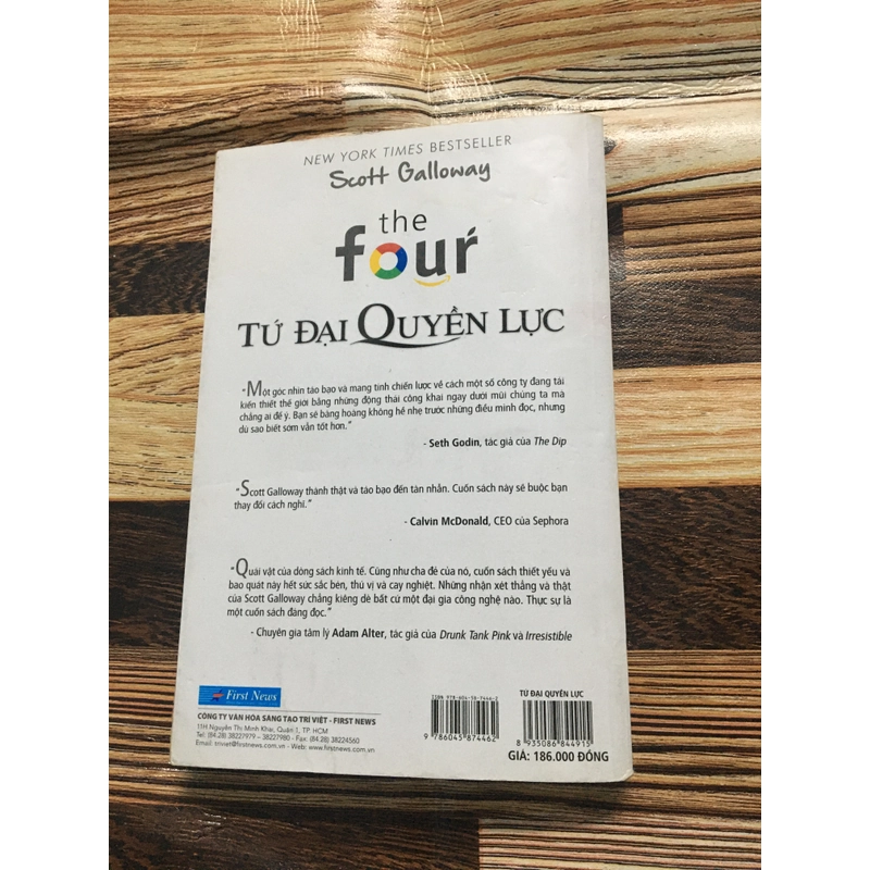 Tứ Đại Quyền Lực. Giải Mã Gien Đột Phá Của Amazon, Apple, Fabook,  Và Google 327851