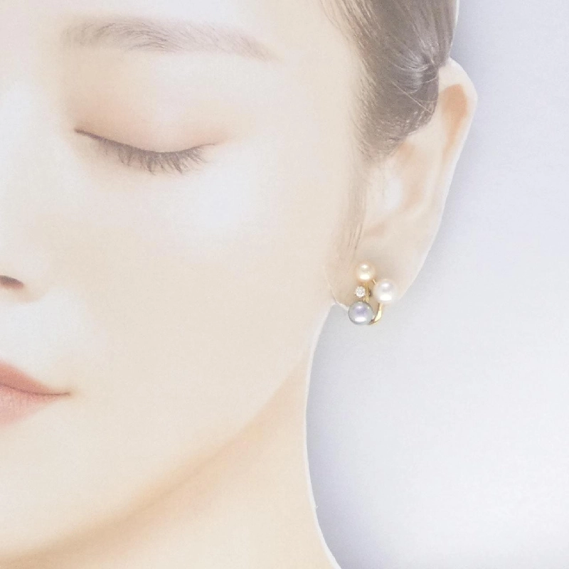 Bông tai ngọc trai Akoya Tasaki - Hàng hiệu Authentic 845994