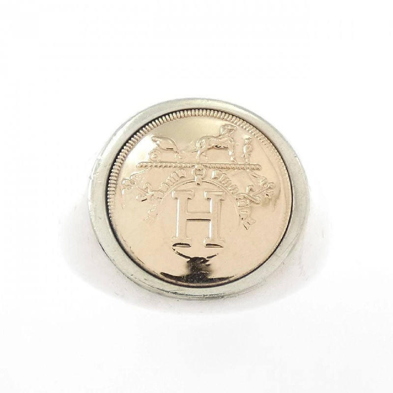 Hàng hiệu Authentic Hermès 925/750PG Nhẫn 839211