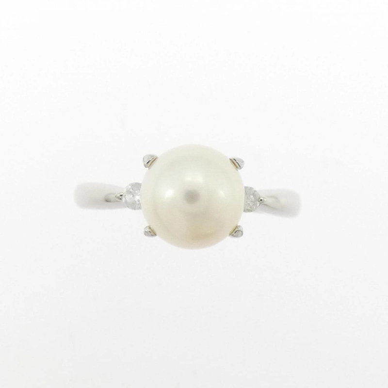 Nhẫn ngọc trai Akoya PT900 8mm - Hàng hiệu Authentic 850576