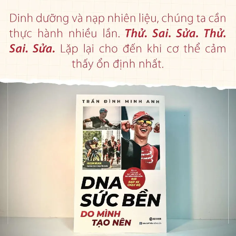 DNA Sức Bền Do Mình Tạo Nên - TRẦN ĐÌNH MINH ANH - GIVER BOOKS - SỨC KHỎE - THỂ THAO 595505