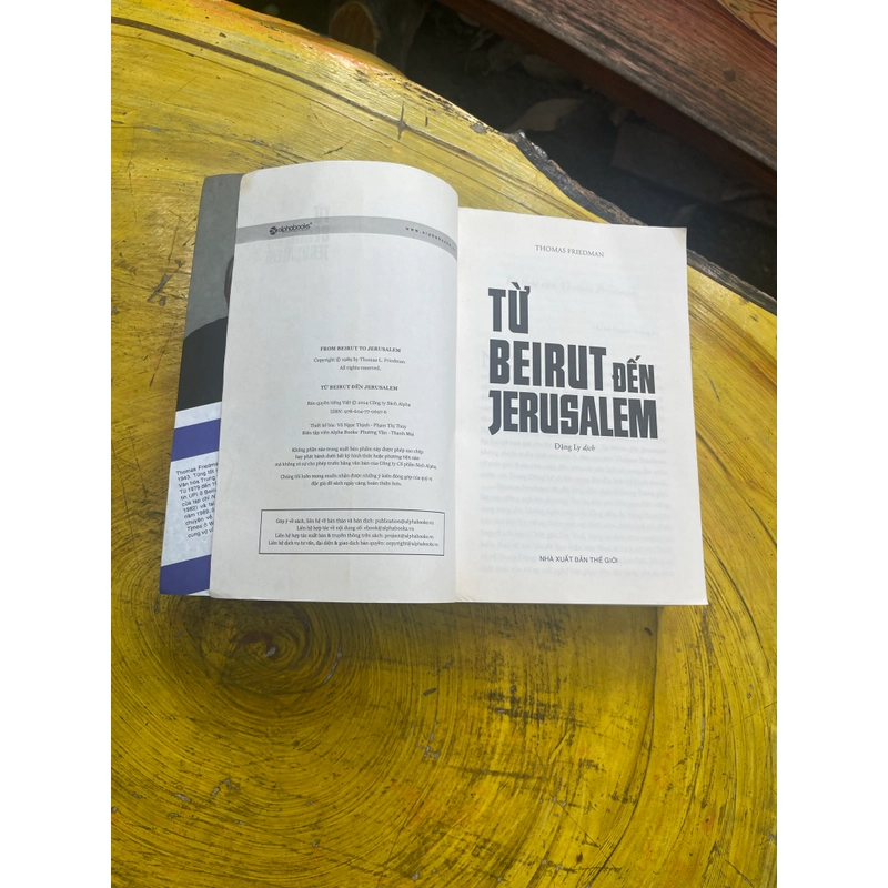 TỪ BEIRUT ĐẾN JERUSALEM- THOMAS FRIEDMAN 546027
