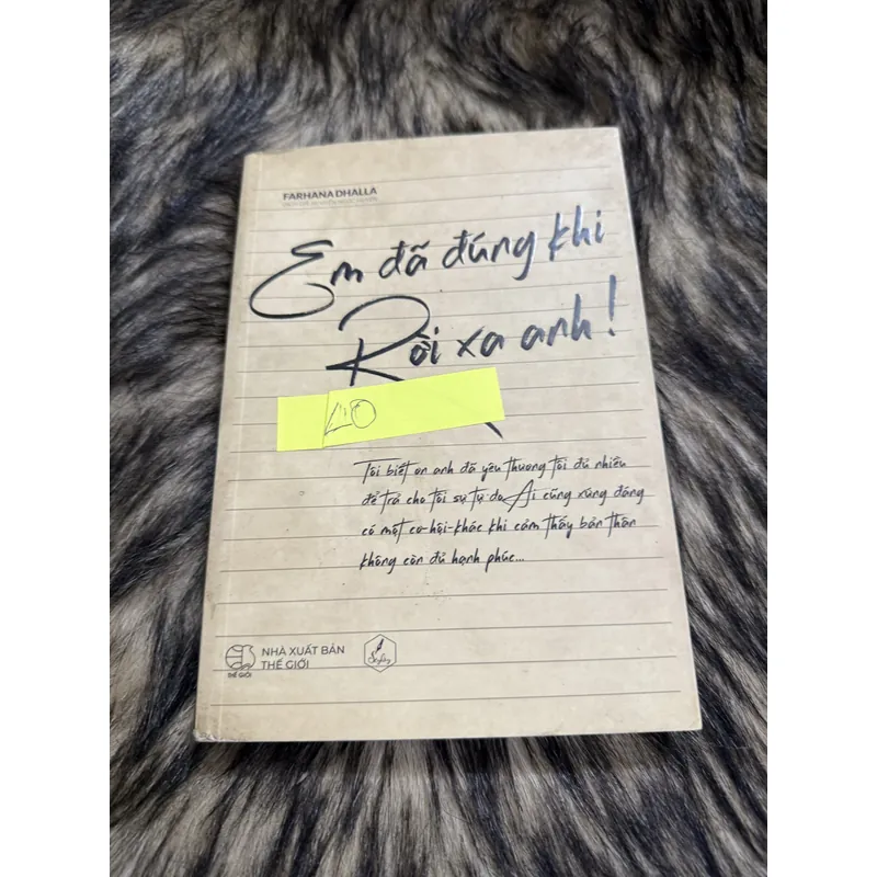 Em đã đúng khi rời xa anh! 600747