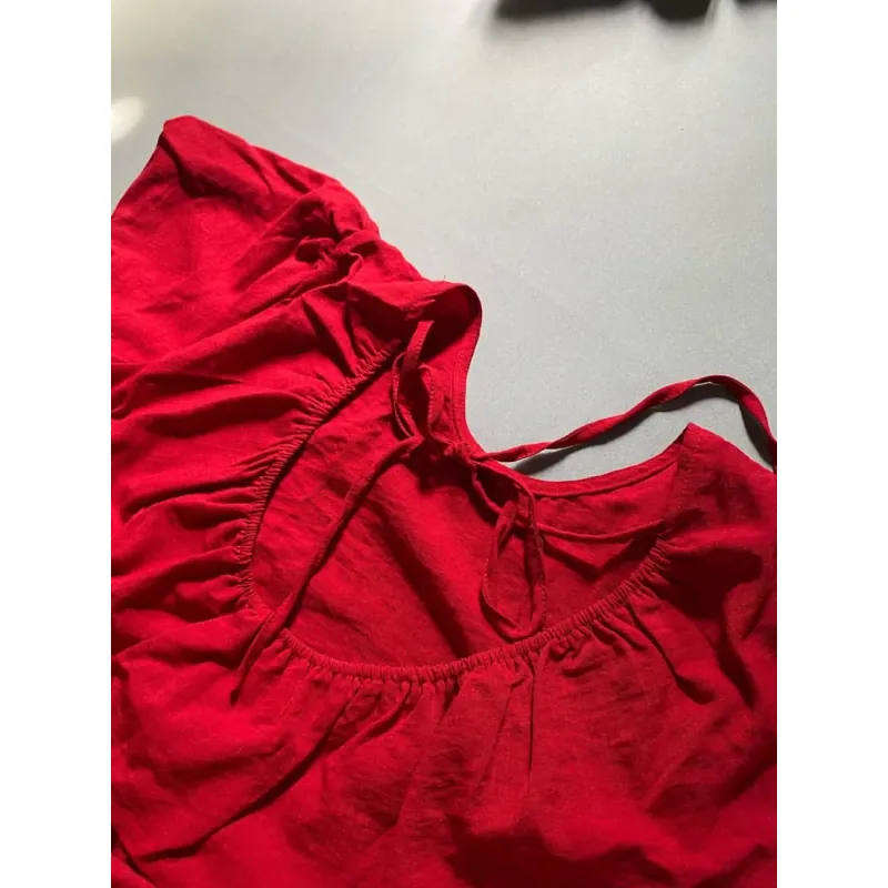 Áo đũi tay phồng 789137