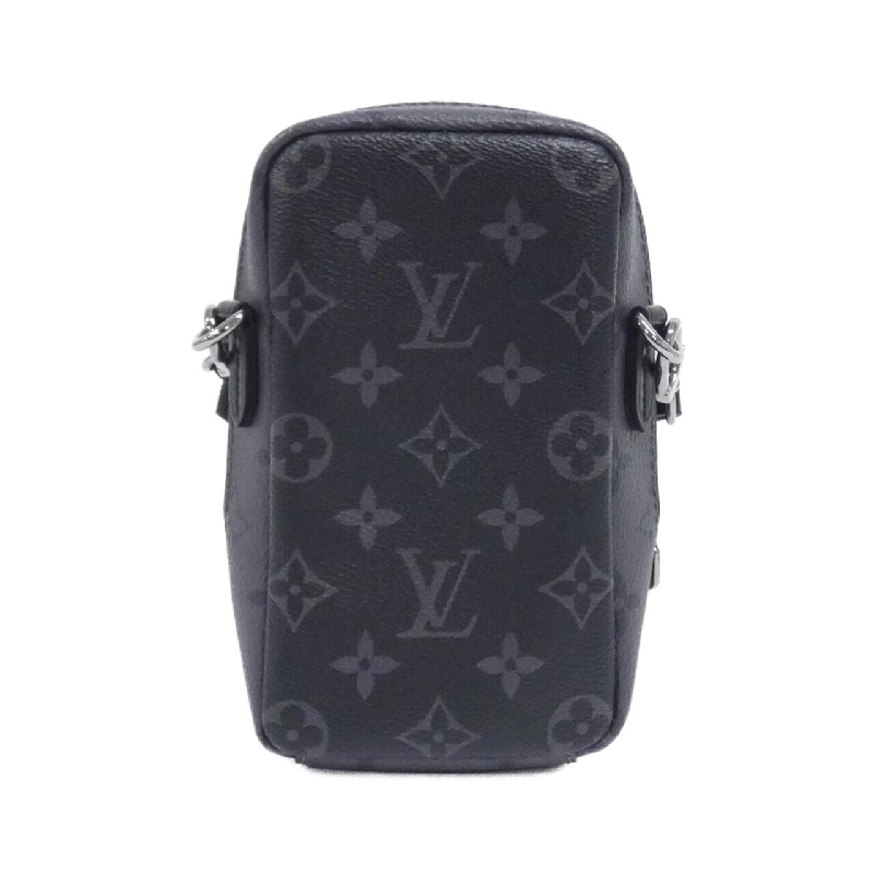 Túi đeo chéo Louis Vuitton Monogram Eclipse Reverse Double Phone Pouch M81321 - Hàng hiệu Chính hãng 805505