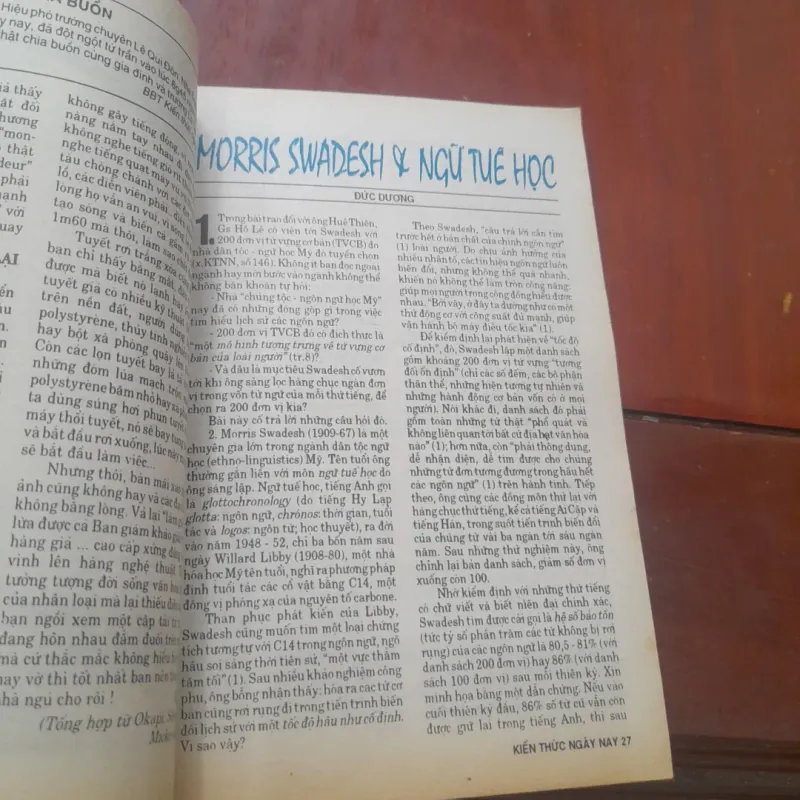 Tạp chí KIẾN THỨC NGÀY NAY số 153 tháng 10-1994 753917