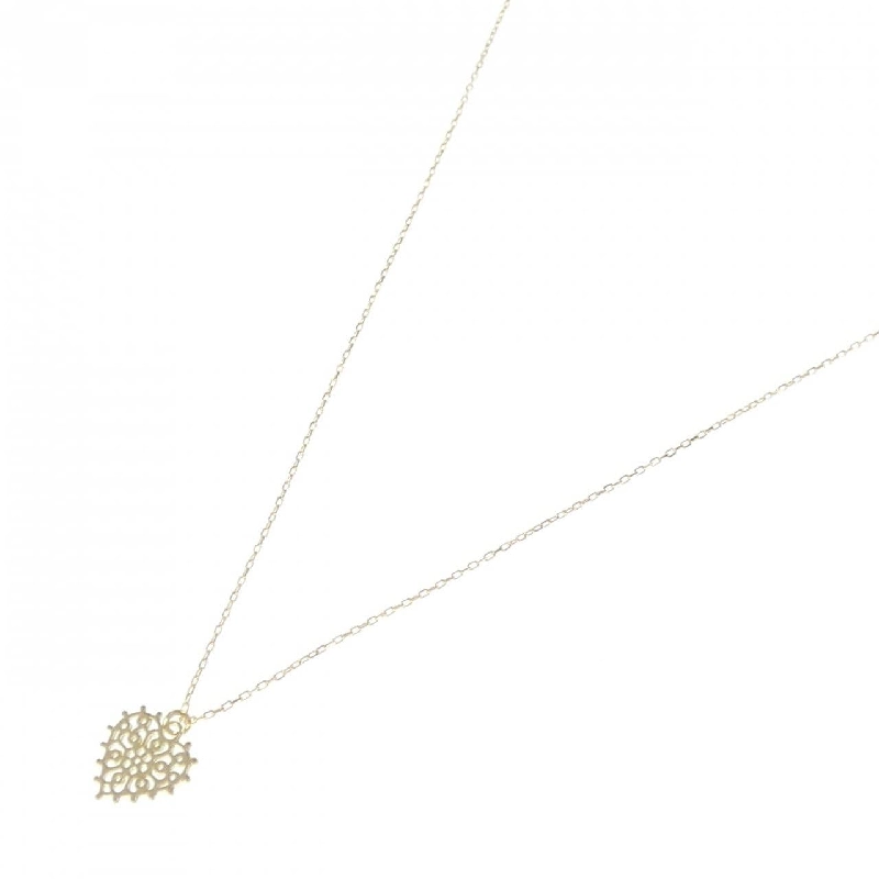 K18YG Dây chuyền hình trái tim - Hàng hiệu Chính hãng 860035