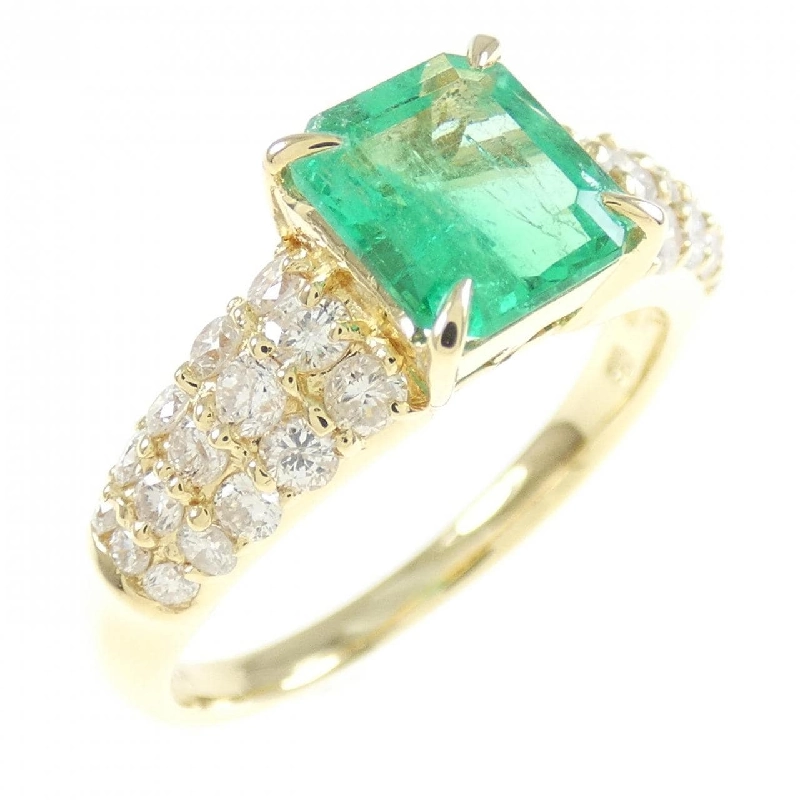 Nhẫn Emerald K18YG 1.36CT 666836