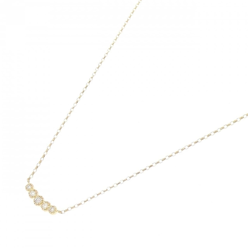 K18YG Dây chuyền kim cương - Hàng hiệu Authentic 861626