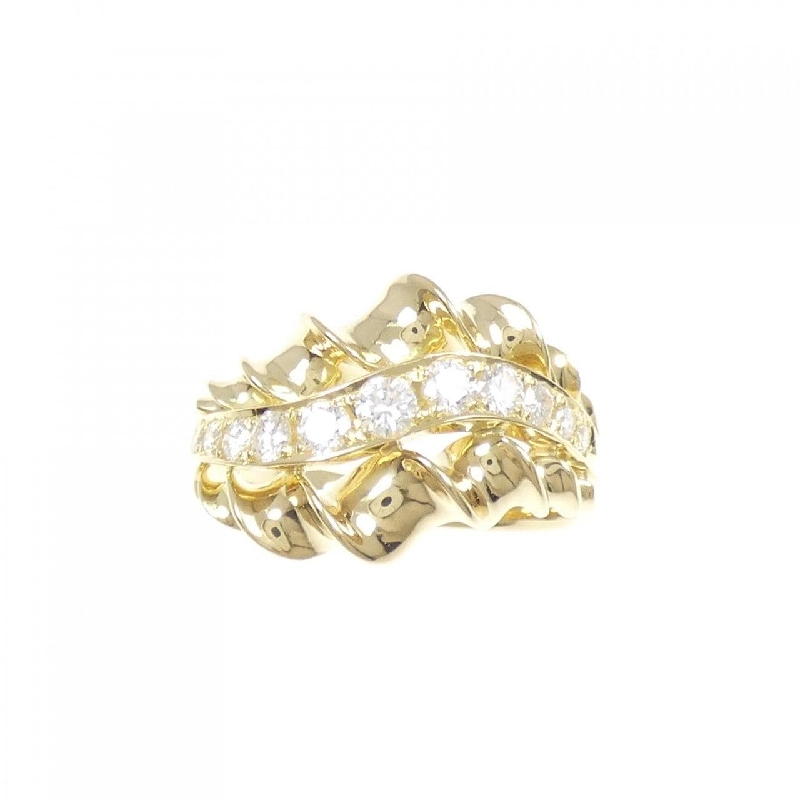 Nhẫn kim cương 750YG - Hàng hiệu Authentic 846182