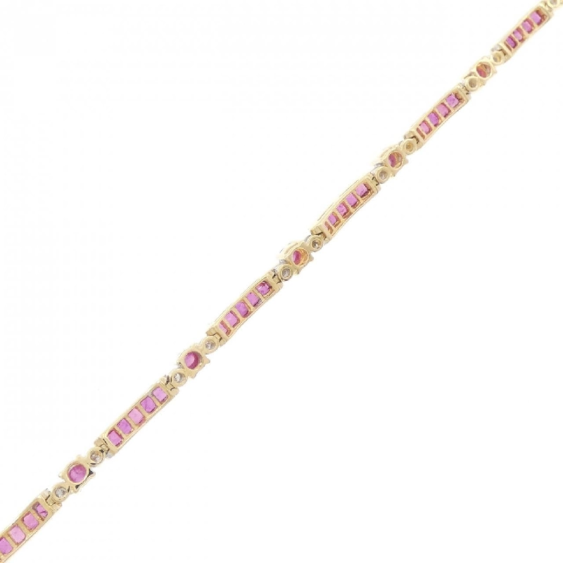 Bông tay ruby 750YG - Hàng hiệu Authentic 871153