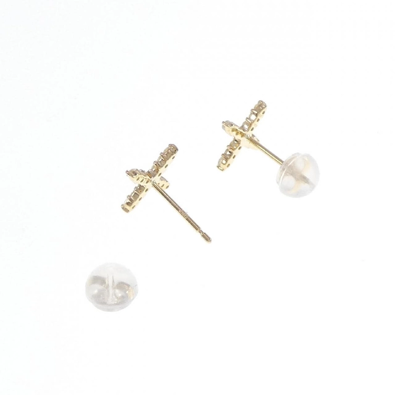 K18YG Bông tai kim cương 0.20CT - Hàng hiệu Chính hãng 875407