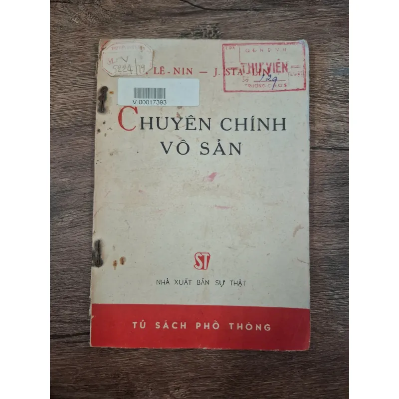 Chuyên chính vô sản - Lê-nin, J. Sta-lin - Chính trị 728779