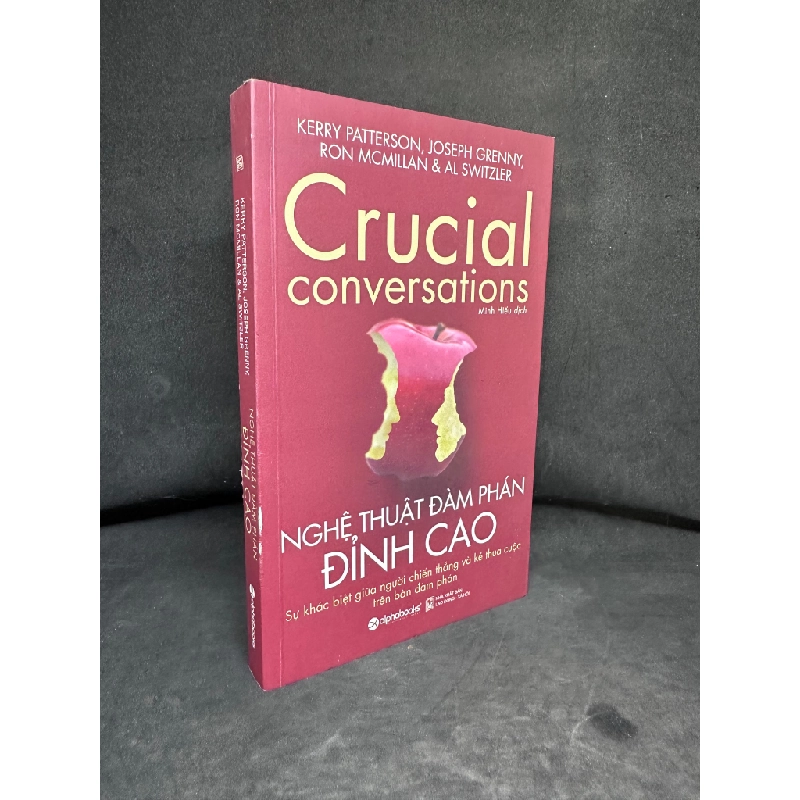 Nghệ Thuật Đàm Phán Đỉnh Cao, Kerry Patterson, 2018, Mới 80% (Ố Nhẹ) SBM270325 417270