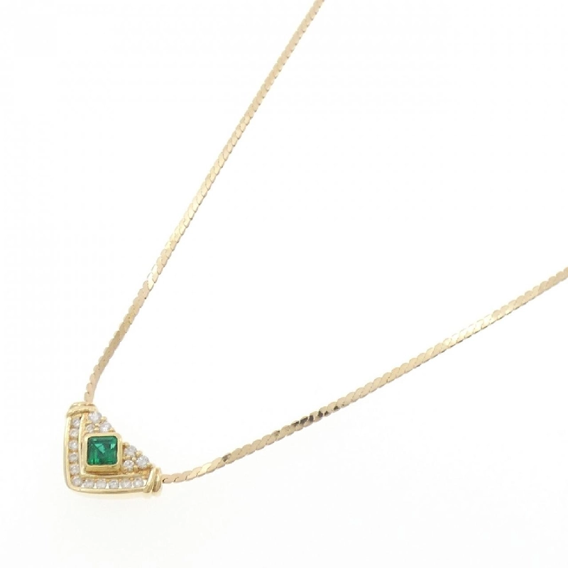 Kuresanbeiru Ngọc lục bảo tổng hợp Dây chuyền 0.24CT - Hàng hiệu Chính hãng 840550