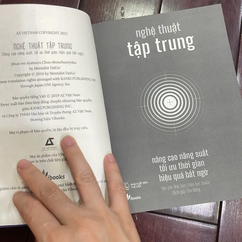  📚NGHỆ THUẬT TẬP TRUNG nâng cao năng suất hiệu quả bất ngờ - nhà tâm thần học Daigo  1066946