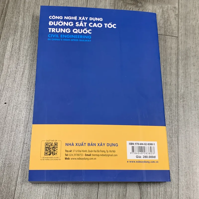 Công nghệ xây dựng đường sắt cao tốc trung quốc. Tập 1 707131