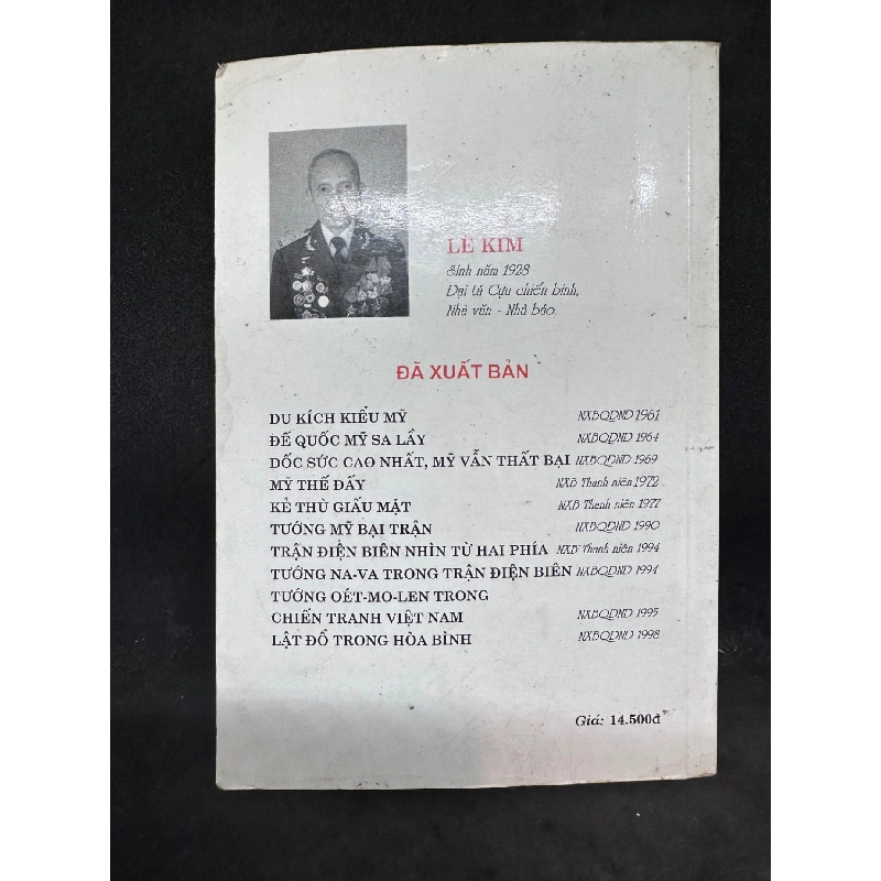 Lật đổ trong Hòa Bình 1994 Lê Kim. New 70% SBM1407 911546