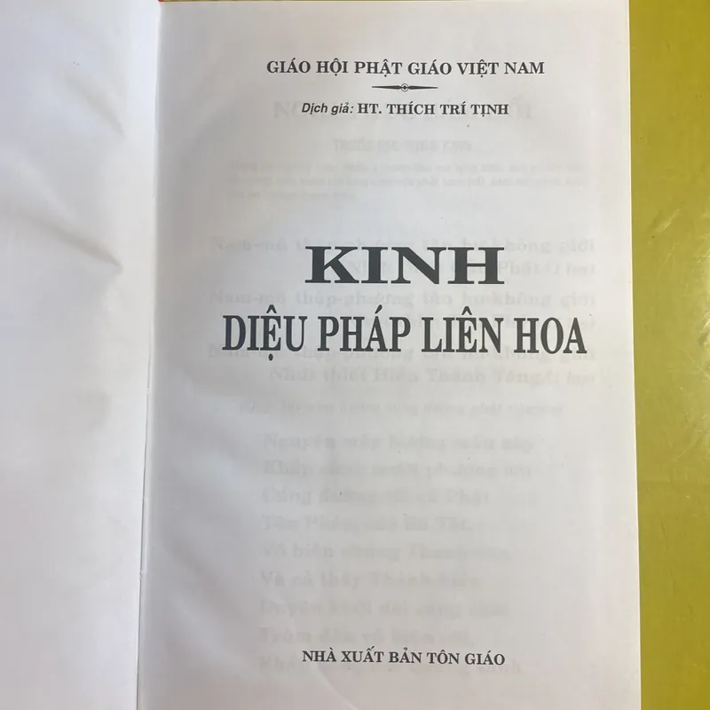 Kinh Diệu Pháp Liên Hoa - HT Thích Trí Tịnh 605096