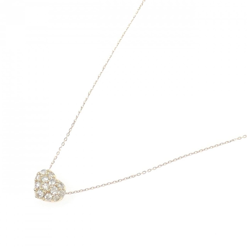 K18PG Dây chuyền trái tim kim cương 0.30CT - Hàng hiệu chính hãng 858391