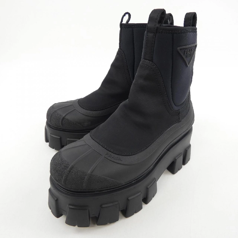 Giày bốt cổ ngắn Monolis Duck của PRADA 1T933M - Hàng hiệu Chính hãng 828105