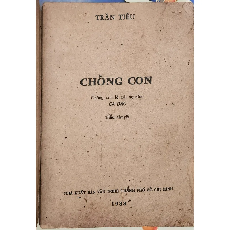 Tiểu thuyết CHỒNG CON (Trần Tiêu) 707232