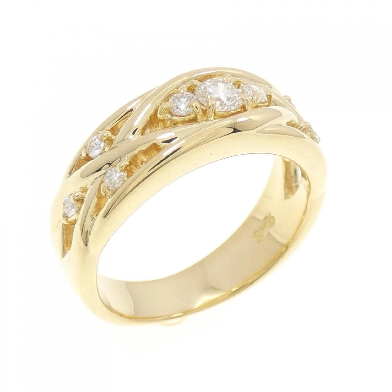 Nhẫn kim cương K18YG 0.28CT - Hàng hiệu Authentic 855820