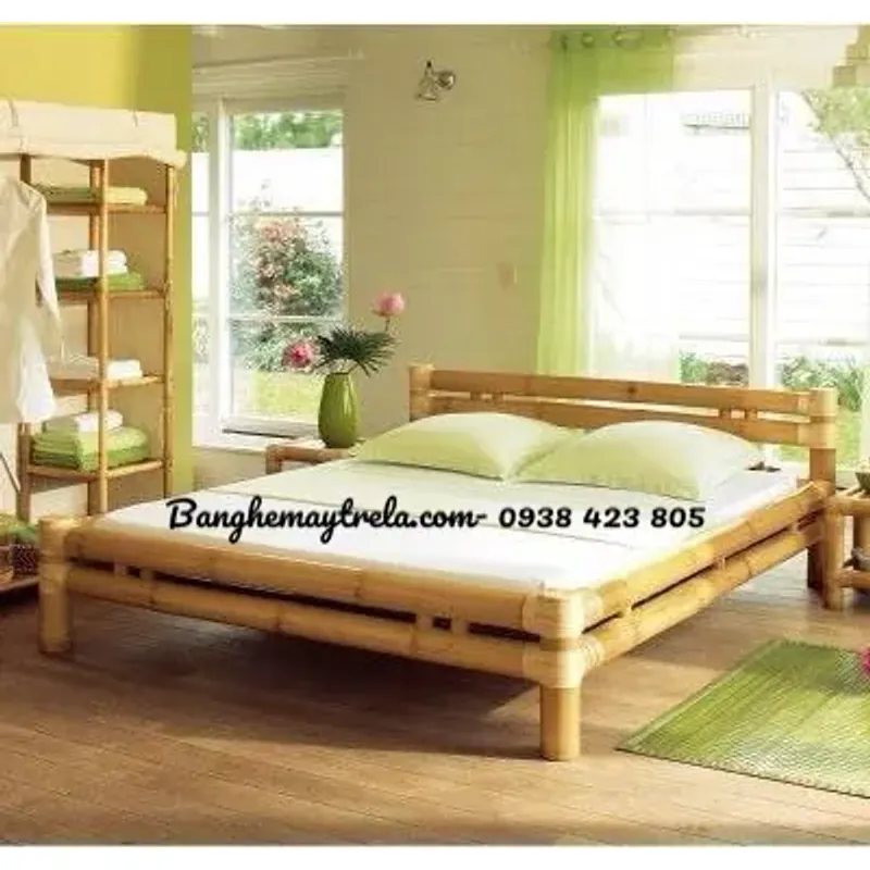 Giường tre phòng ngủ 594146
