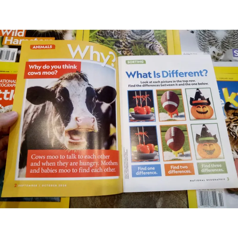 Combo 18 cuốn tạp chí khoa học tiếng Anh Nat Geo cho bé 732926