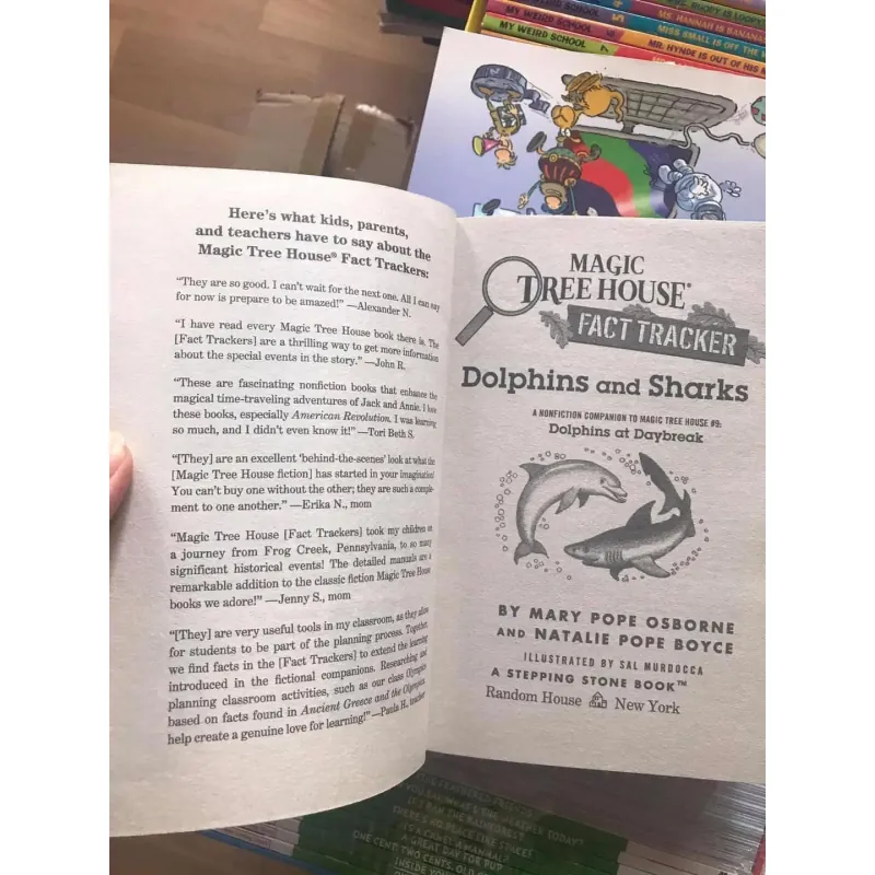 Magic treehouse Fact tracker  - 44 quyển 745161