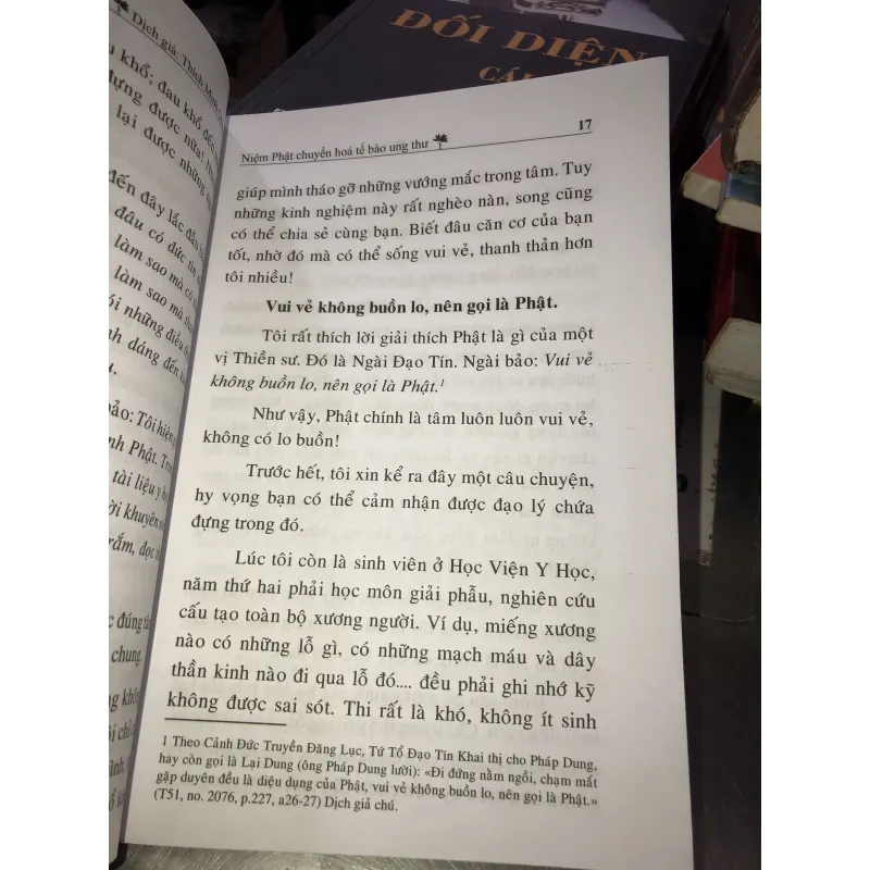 Niệm phật chuyển hoá tế bào ung thư 1009140