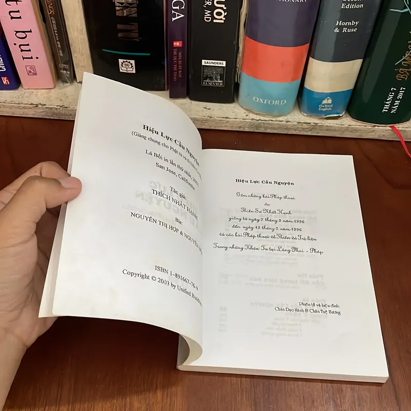 II Tựa sách: Hiệu Lực Cầu Nguyện - Nhất Hạnh - Lá Bối 472312