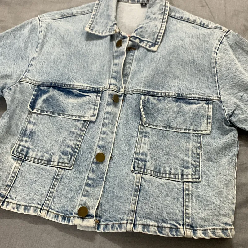 Áo khoác jean size S, M còn mới , mặc 2 lần 729202
