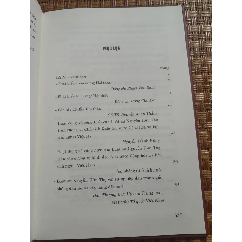 ĐỒNG CHÍ NGUYỄN HỮU THỌ... 933250